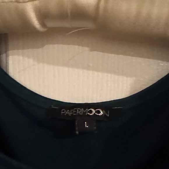 Elegant Pine Green Papermoon Women's Top - Picture 4 of 7